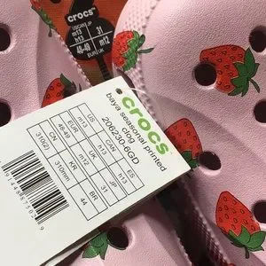 CROCS | Shoes | Crocs Baya Strawberry Pink Clogs Size M 3 W  display picture 1